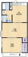 ハイツ榎本の間取り