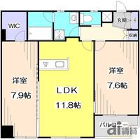 東京都練馬区東大泉4(マンション)の賃貸物件の間取り