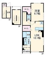 物件の間取り画像