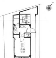 メゾンフラワー荻窪の間取り