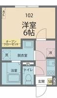 東京都八王子市散田町4(アパート)の賃貸物件の間取り