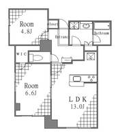 東京都台東区台東2(マンション)の賃貸物件の間取り