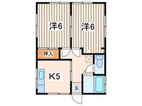 コーポミキの間取り