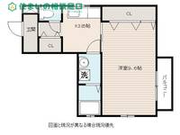 愛知県岡崎市本町通3(アパート)の賃貸物件の間取り