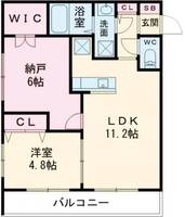 物件の間取り画像