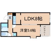 兵庫県尼崎市大庄中通3(マンション)の賃貸物件の間取り