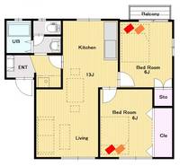 物件の間取り画像