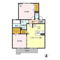 愛知県尾張旭市東印場町3(アパート)の賃貸物件の間取り