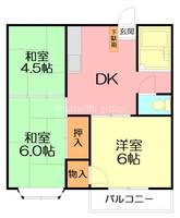 物件の間取り画像