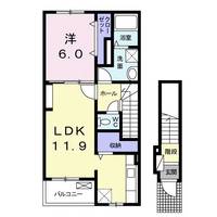 ケー・ビー・アイIIIの間取り