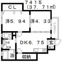 物件の間取り画像