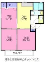 物件の間取り画像