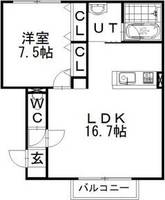 物件の間取り画像