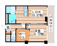 ラシーネ錦町の間取り