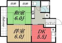 千葉県市原市五井中央西1(アパート)の賃貸物件の間取り