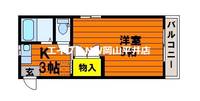 リトルハイム長岡61号館の間取り