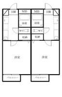 物件の間取り画像