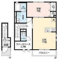 物件の間取り画像