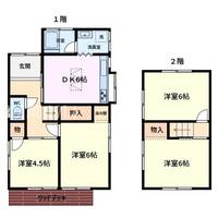 三重県鈴鹿市白子2(一戸建)の賃貸物件の間取り