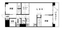 東建参宮橋マンションの間取り