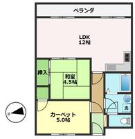 物件の間取り画像