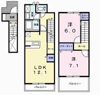 物件の間取り画像