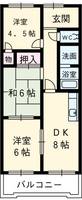 物件の間取り画像