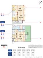 第2紅谷タウンハウスの間取り