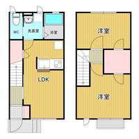 宮城県岩沼市栄町2(一戸建)の賃貸物件の間取り