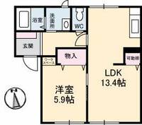 物件の間取り画像