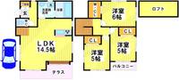 東京都府中市白糸台6(一戸建)の賃貸物件の間取り