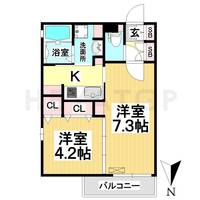 愛知県名古屋市南区柵下町4(アパート)の賃貸物件の間取り