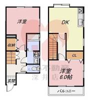 大阪府岸和田市加守町4(一戸建)の賃貸物件の間取り