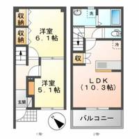 物件の間取り画像