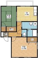 メゾン・ド・ジュンIIの間取り