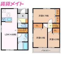 物件の間取り画像
