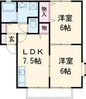 物件の間取り画像