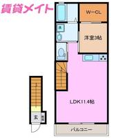 物件の間取り画像