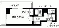 COZYスチューデントジュラクの間取り