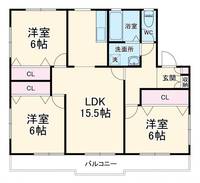 物件の間取り画像