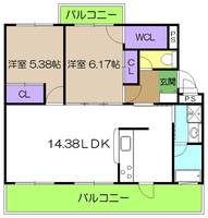テラスワンの間取り