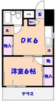 パシフィックコーポIIの間取り
