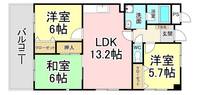 物件の間取り画像