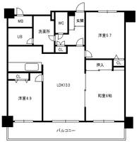 物件の間取り画像