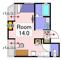 物件の間取り画像