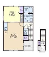 物件の間取り画像