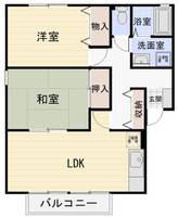 物件の間取り画像