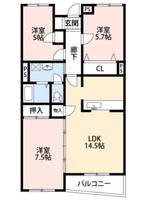 コーポみなもとの間取り