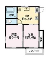 タウニィ黒砂の間取り
