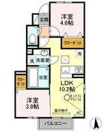 エスポワール下城野IIIの間取り